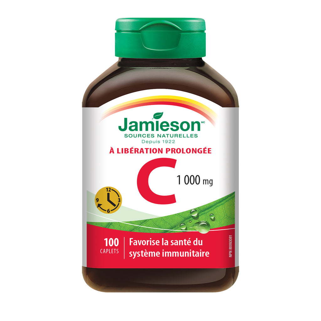 Jamieson Vitamin C 1000mg Time Release Caplet 100 - DrugSmart Pharmacy