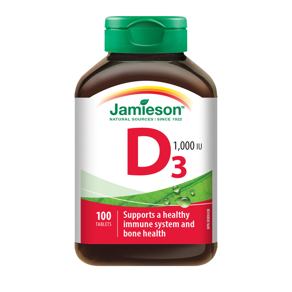 Jamieson Vitamin D3, 1000IU 100 - DrugSmart Pharmacy