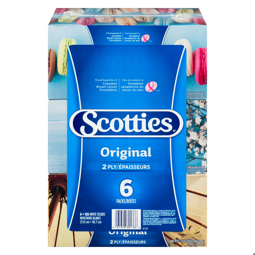 Scotties Facial Tissue 6x126 - DrugSmart Pharmacy