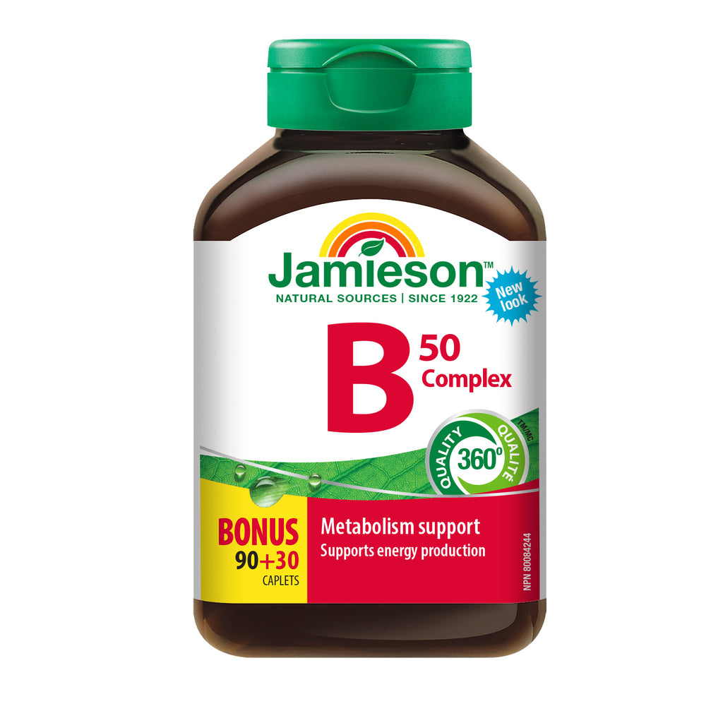 Jamieson Vitamin B50 Complex 90+30 - DrugSmart Pharmacy