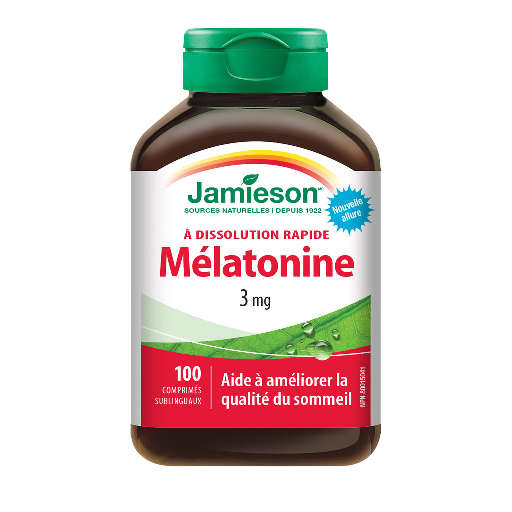 Jamieson Fast Dissolving Melatonin, 3mg 100 - DrugSmart Pharmacy