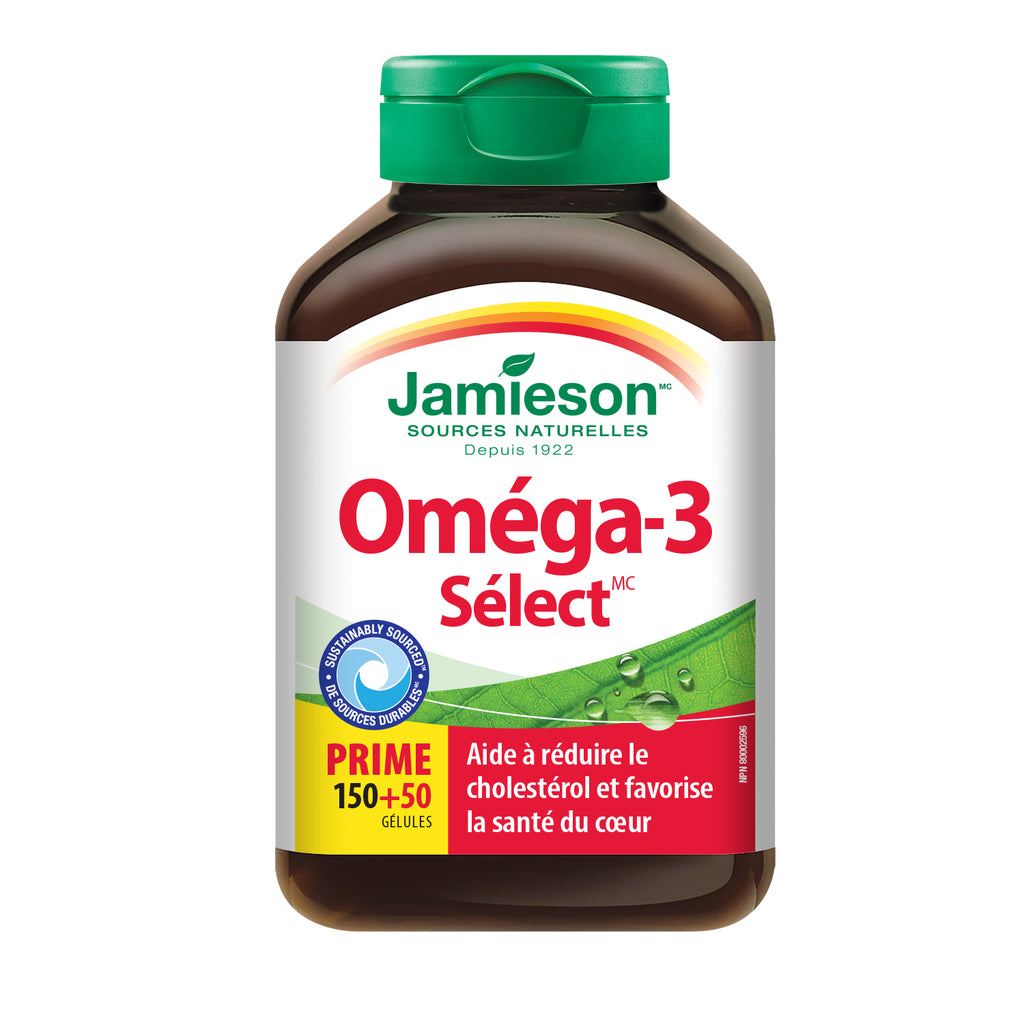 Jamieson Omega 3 Select SoftGel 150+50 - DrugSmart Pharmacy