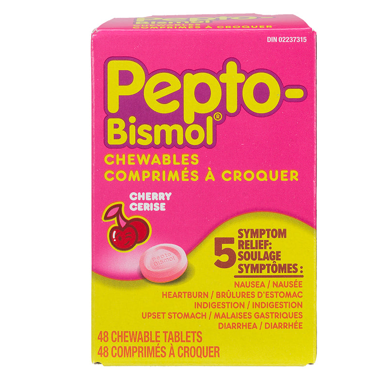 Pepto Bismol Tb Chew Cherry - DrugSmart Pharmacy