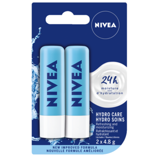 Nivea Lip Care Hydro Duo 2 x 4.8g - DrugSmart Pharmacy