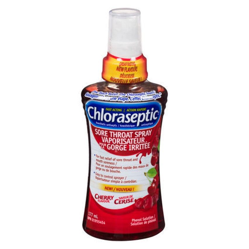 Chloraseptic Sore Throat Spray Cherry 177ml - DrugSmart Pharmacy