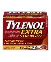 Tylenol Extra Strength EZ Tabs 50 - DrugSmart Pharmacy