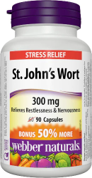 Webber St.Johns Wort 300mg 60+30 Bonus - DrugSmart Pharmacy