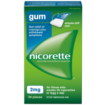 Nicorette Extreme Chill Mint 2mg Gum 30 - DrugSmart Pharmacy