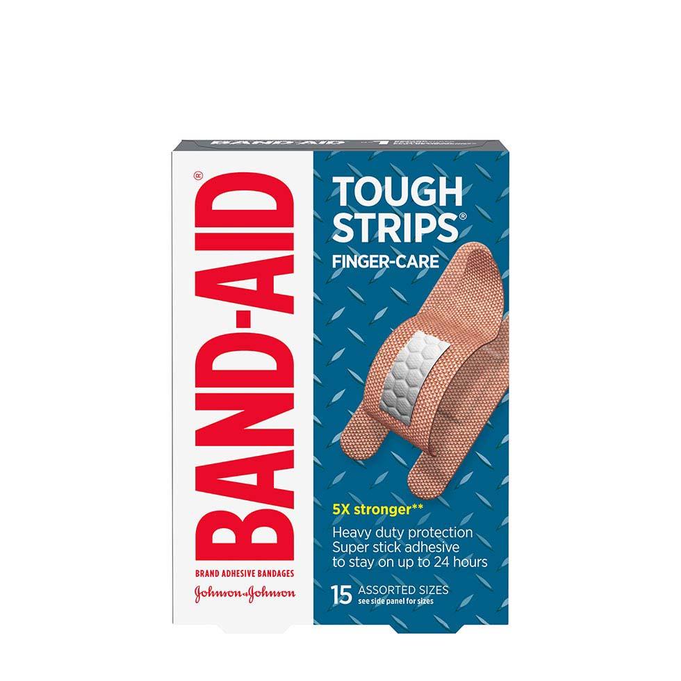 Band-Aid Tough Strips Finger Care 15 - DrugSmart Pharmacy