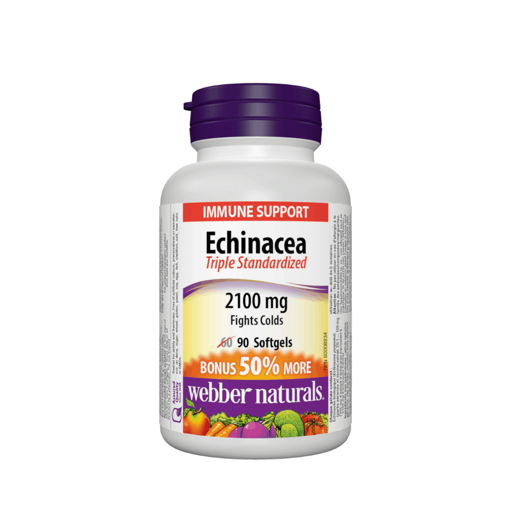 Webber Naturals® Echinacea, 2100 mg - DrugSmart Pharmacy